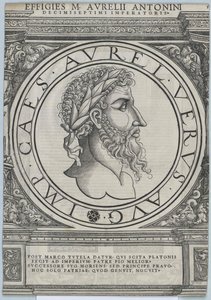 El emperador romano Marco Aurelio de Artist Unknown