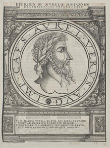 El emperador romano Marco Aurelio de Artist Unknown