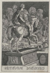 El emperador romano Nerón de Artist Unknown