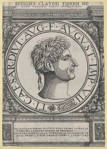 El emperador romano Tiberio de Artist Unknown