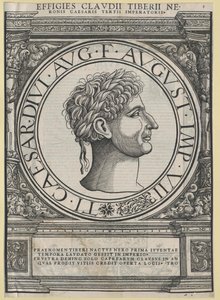 El emperador romano Tiberio