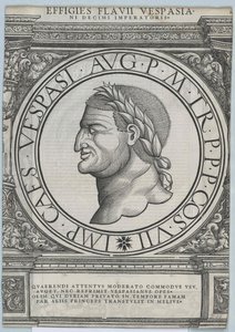 Roman emperor Vespasian de Artist Unknown