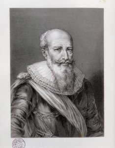 SULLY, Maximiliano de Bethune, duque de (1560-1641). Estadista inglés. Aguafuerte. ESPAÑA. CATALUÑA. Barcelona. Biblioteca de Catalunya de Artist Unknown