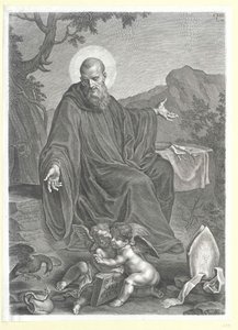 San Benito de Nursia de Artist Unknown