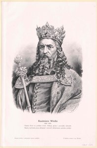 El gran rey de Polonia Casimiro III de Artist Unknown