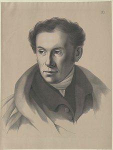 Vasili Andréievich Zhukovski (imprimir) de Artist Unknown