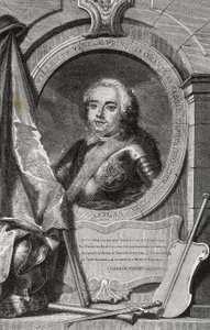 WILLIAM IV (1711-1751). Primer estadista hereditario de los Países Bajos. Grabado.