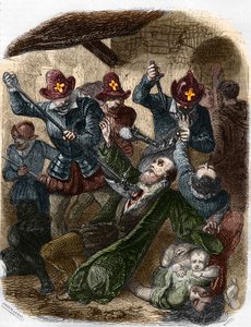 Guerras de religión. Masacre de San Bartolomé, 24 de agosto de Artist Unknown