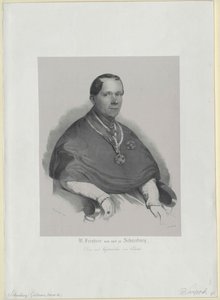 Wilhelm barón de Schneeburg a Salthaus y disco de Artist Unknown