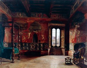 Interior, Arturo Ferrari (1861-1932) de Arturo Ferrari