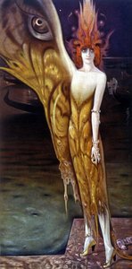 Retrato de la marquesa Luisa Casati (1881-1957), realizado por Arturo Martini (1885-1947) en 1912. de Arturo Martini