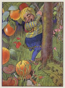 Ilustración para Los viajes de Gulliver de Jonathan Swift