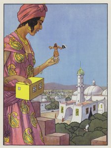 Ilustración para Los Viajes de Gulliver de Jonathan Swift