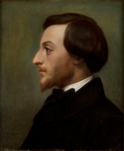 Retrato del escritor Louis Ratisbonne 1827-1900, 1852 de Ary Scheffer