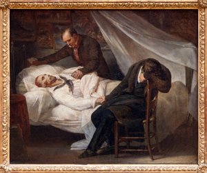 La muerte de Gericault de Ary Scheffer