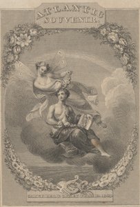 Página del título de Atlantic Souvenir, 1829