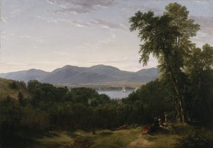 Beacon Hills en el río Hudson, 1852