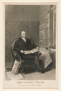 John Quincy Adams, presidente de los Estados Unidos de Asher Brown Durand
