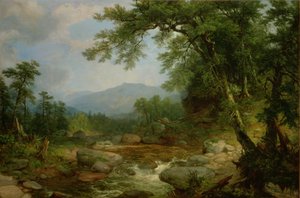 Montaña Monumento, Berkshires de Asher Brown Durand