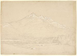 Monte Chocorua, New Hampshire, 1855 de Asher Brown Durand