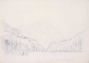 Casa Notch, Montañas Blancas, New Hampshire, 1839 de Asher Brown Durand