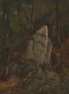 Estudio de rocas en el barranco de Pearson de Asher Brown Durand