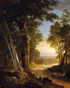 Las hayas, 1845 de Asher Brown Durand