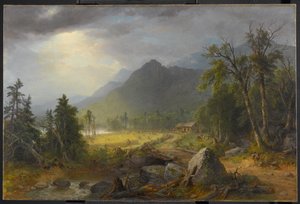 La primera cosecha en el desierto, 1855