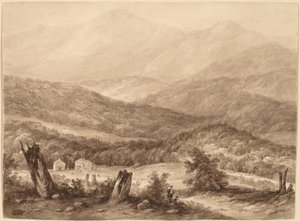 Montañas Blancas (?) de Asher Brown Durand