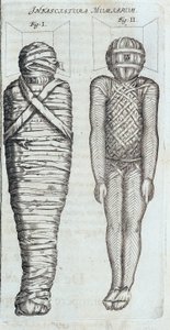 Momias - en “Sphynx mystagoga” de Athanase Kircher de Athanasius Kircher
