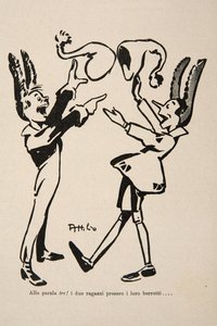 Pinocho y Candlewick, ilustración de "Pinocho"