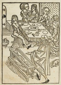 Una advertencia muy sincera contra el falso amor de este mundo - 1 de attributed to Albrecht Dürer