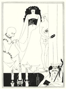 Entra Herodías de Aubrey (after) Beardsley