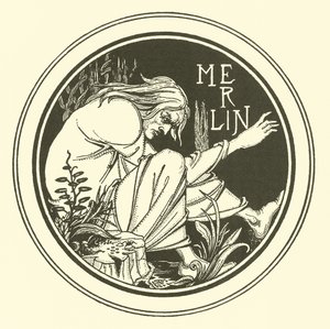 Merlín de Aubrey (after) Beardsley