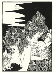 La trampa de la vendimia (grabado) de Aubrey (after) Beardsley