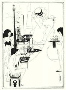 El Tocador de Salomé de Aubrey (after) Beardsley