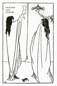 Una repetición de Tristan und Isolde, ilustración de 