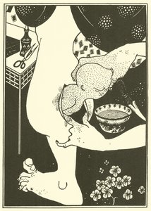 Nacimiento de la pantorrilla de Aubrey Beardsley
