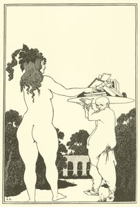 Placa de libro de Aubrey Beardsley
