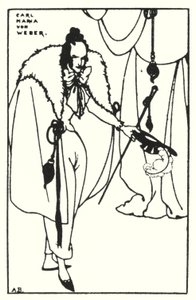 Carl Maria Von Weber de Aubrey Beardsley