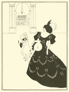 Comedia ballet de marionetas de Aubrey Beardsley