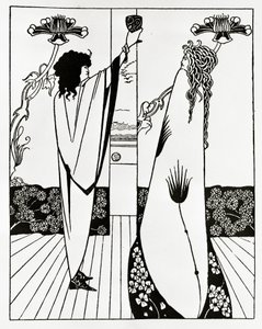 Cómo Tristán bebió el filtro de amor, c.1894 de Aubrey Beardsley