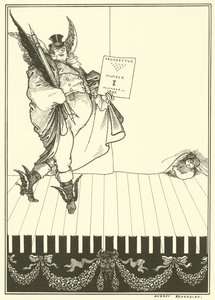 Diseño prospecto de The Savoy de Aubrey Beardsley