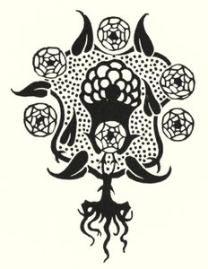 Diseño para la portada de "Salomé" de Aubrey Beardsley