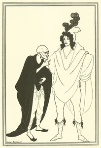 Examen del heraldo de Aubrey Beardsley