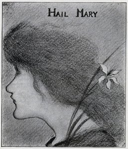 Ave María de Aubrey Beardsley