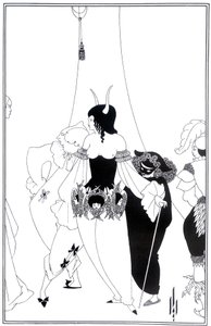Ilustración para La Máscara de la Muerte Roja de Edgar Allan Poe, 1895