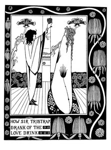 Ilustración del libro Le Morte d