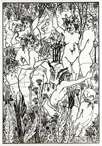 La orgía, c.1894 (litografía)
