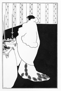 La Dama de las Camelias, ilustración de "The Yellow Book", 1894